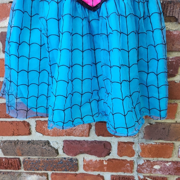Marvel Pink and Blue Spider Web Halloween Costume - Picture 3 of 12